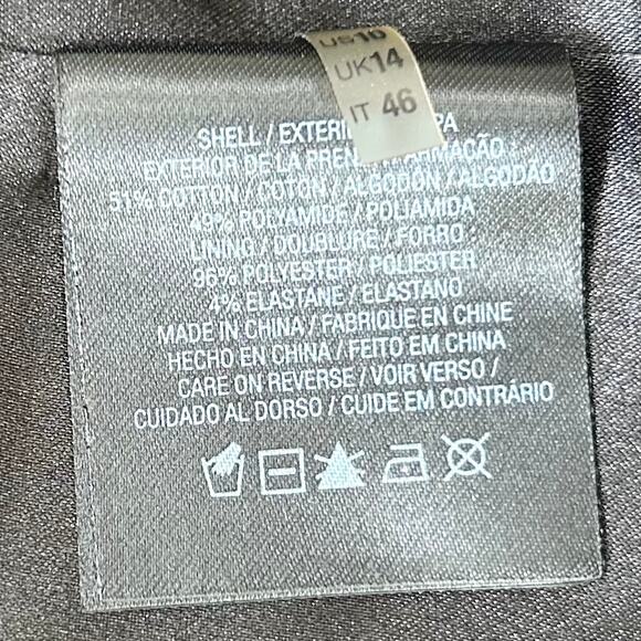 Tahari Gold Metallic Lace Sleeveless Fran Dress NWT - Picture 12 of 12